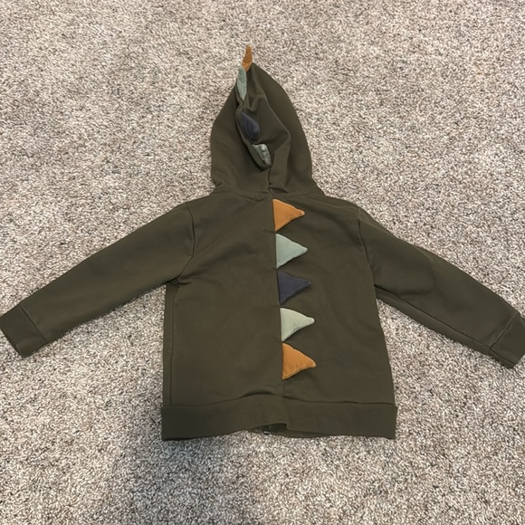 2T Tommy Bahama dinosaur zip up sweatshirt - Picture 2 of 3
